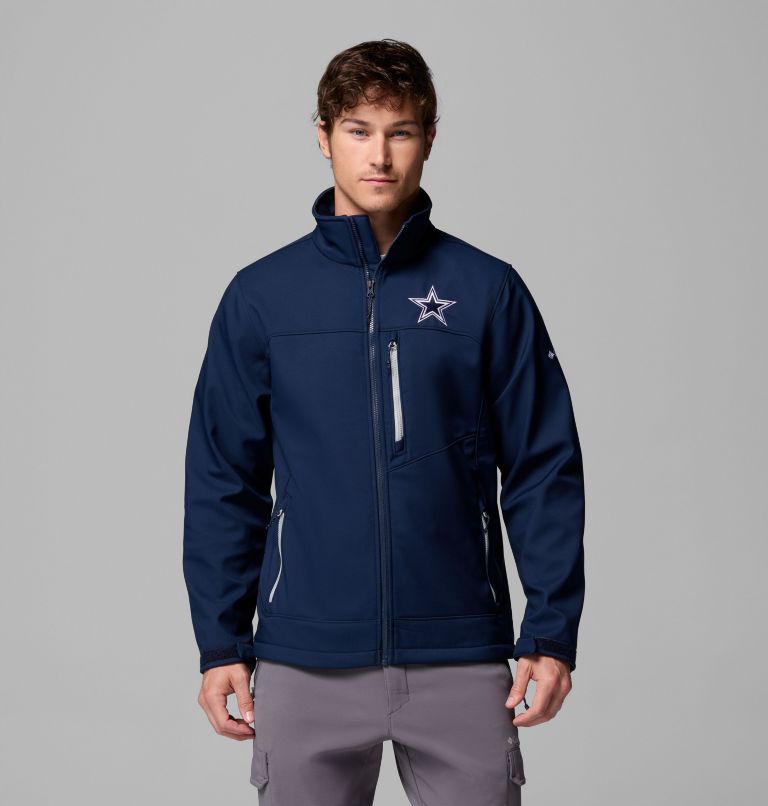 Men's Collegiate Ascender III Softshell - Dallas Cowboys, Color: DC - Collegiate Navy, image 1