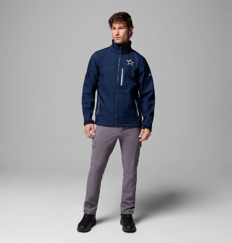 Men's Collegiate Ascender III Softshell - Dallas Cowboys, Color: DC - Collegiate Navy, image 2