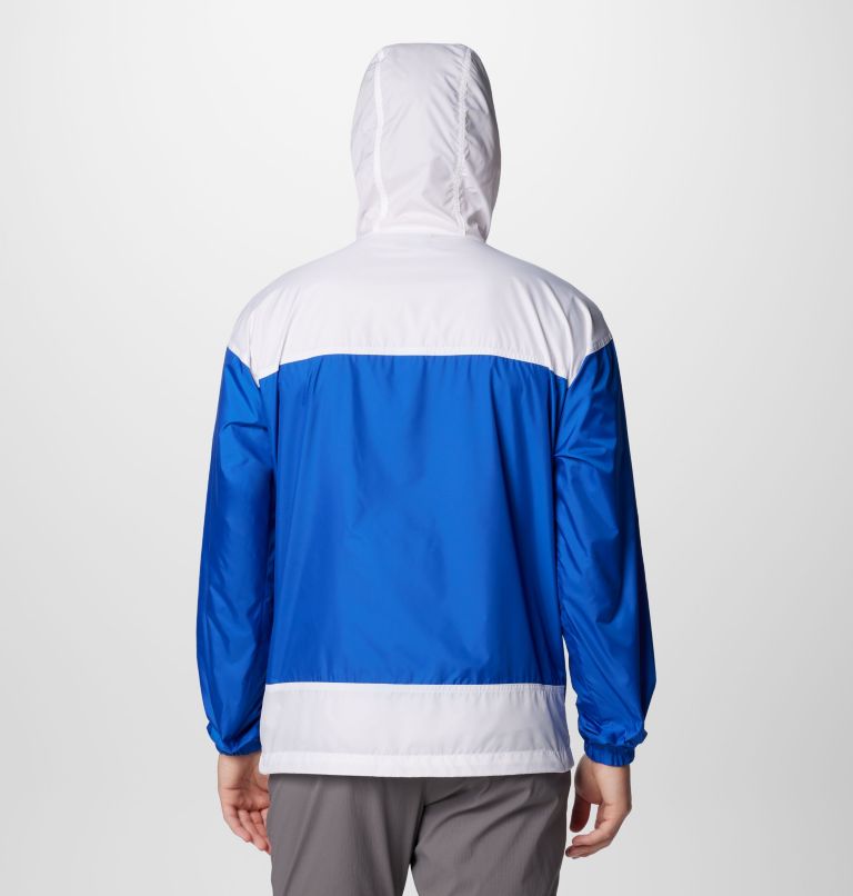 Men's Collegiate Flash Challenger II Windbreaker - Kentucky, Color: UK - Azul, White, image 2