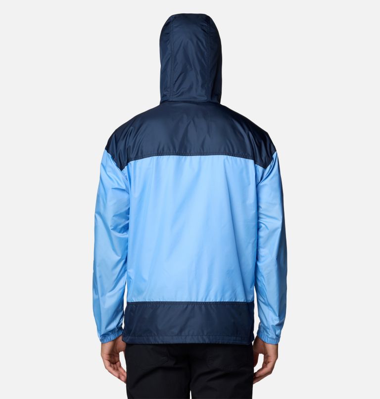 Men's Collegiate Flash Challenger II Windbreaker - North Carolina, Color: NC - White Cap, Collegiate Navy, image 2