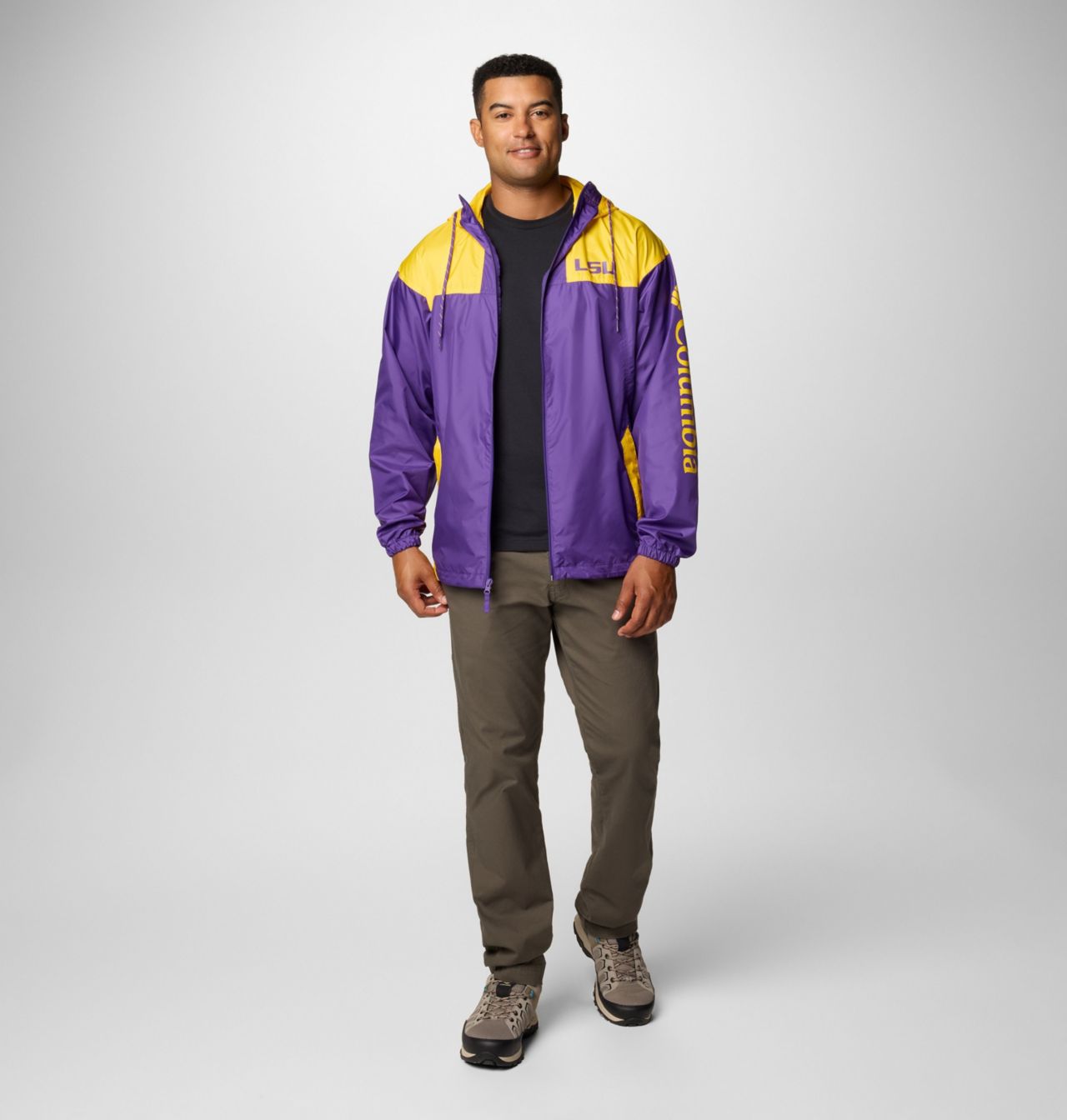 Men's Collegiate Flash Challenger™ II Windbreaker - LSU 3