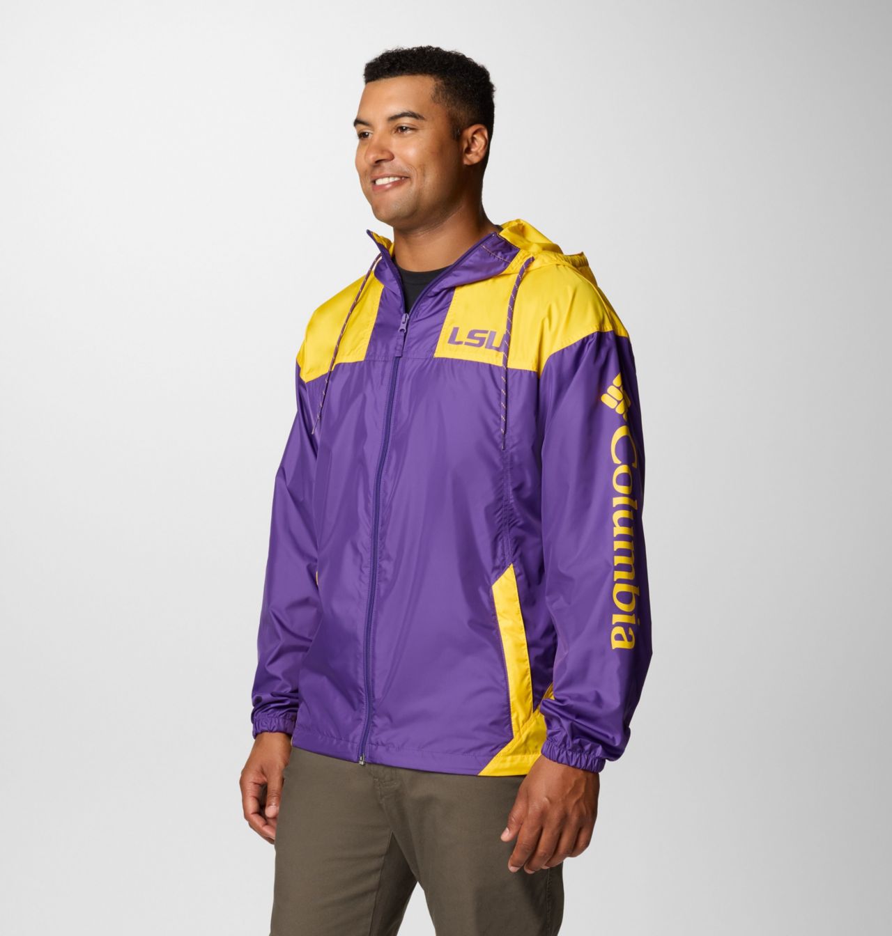 Men's Collegiate Flash Challenger™ II Windbreaker - LSU 4