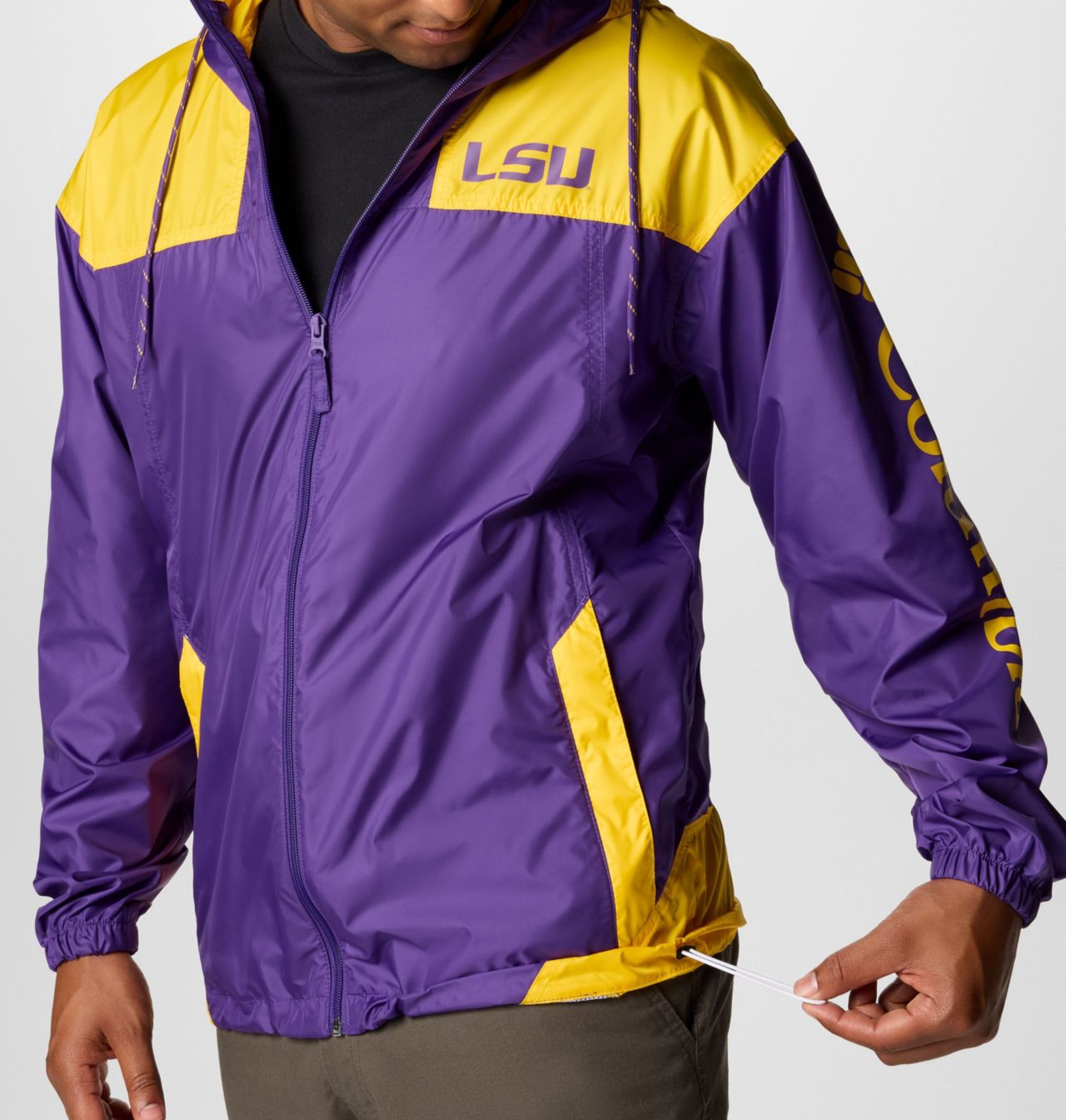 Men's Collegiate Flash Challenger™ II Windbreaker - LSU 6