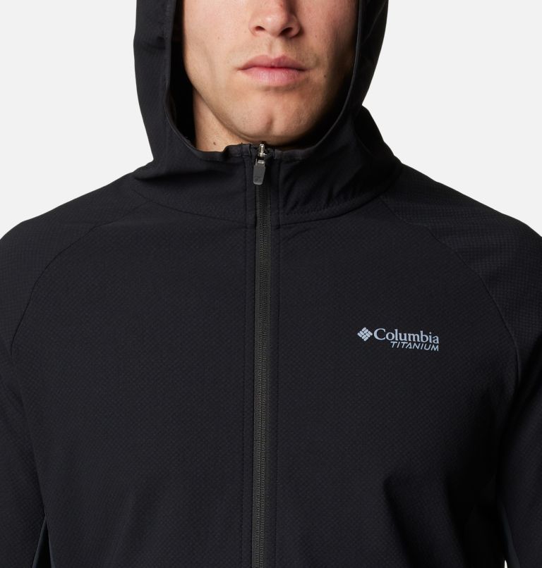 Chaqueta técnica de forro polar con capucha Spectre Ridge II para hombre, Color: Black, image 4