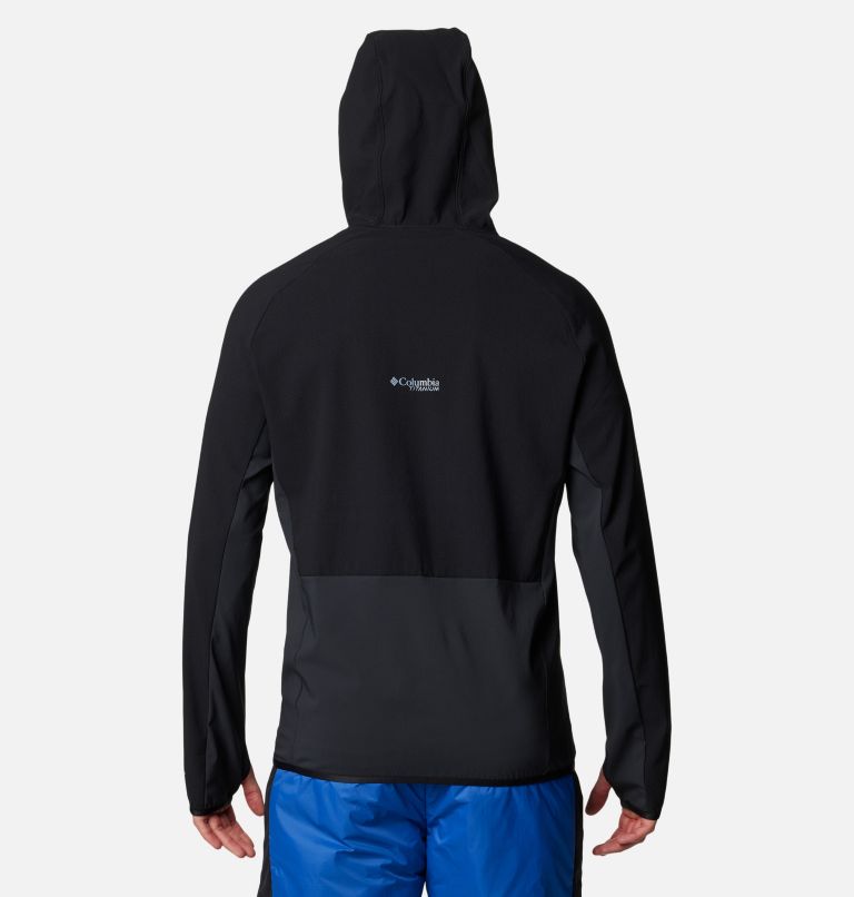 Chaqueta técnica de forro polar con capucha Spectre Ridge II para hombre, Color: Black, image 2