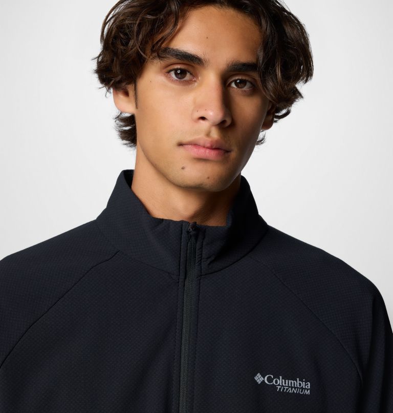 Men's Spectre Ridge II Tech Fleece Full Zip Jacket, Color: Black, image 5