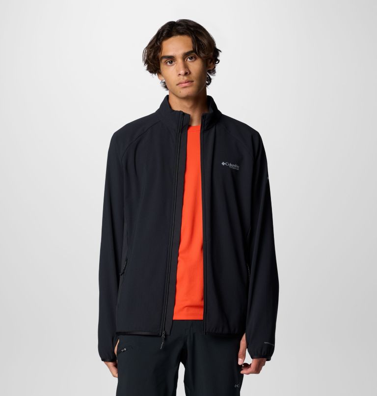 Men's Spectre Ridge II Tech Fleece Full Zip Jacket, Color: Black, image 7