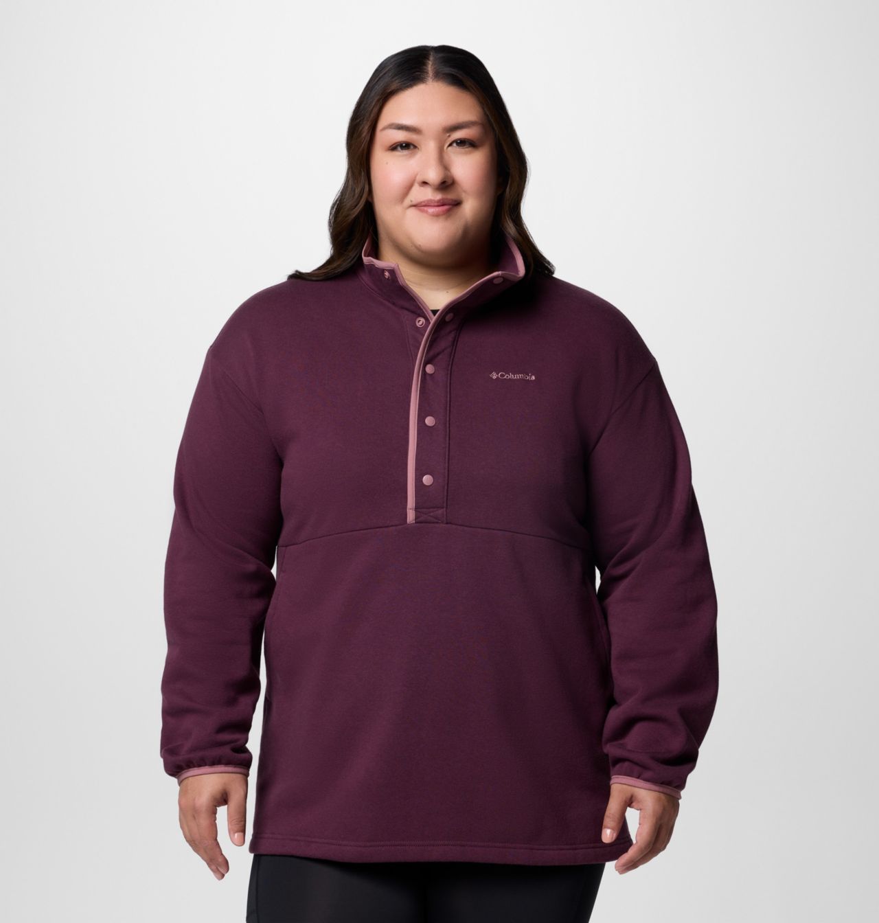 Women's Hart Mountain™ Half Snap Tunic - Plus Size | 607 | 3X 1