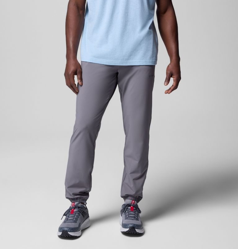 Pantalones deportivos Columbia Hike para hombre, Color: City Grey, image 1