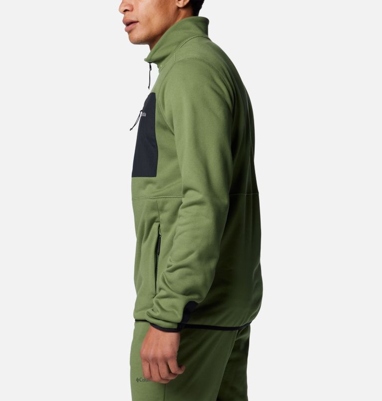 Columbia Hike Full Zip II, Color: Canteen, Canteen, Black, image 3