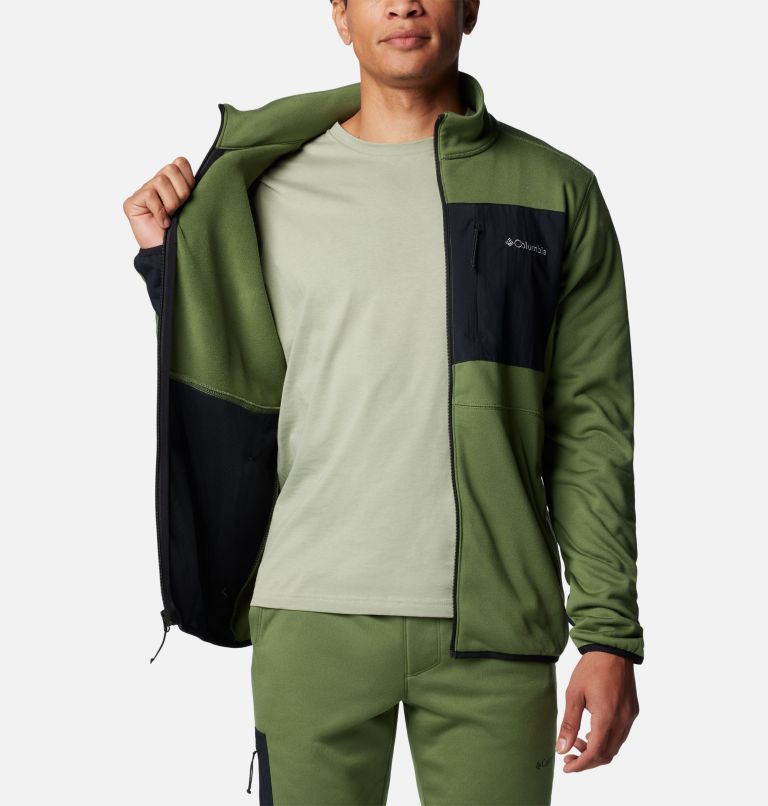 Columbia Hike Full Zip II, Color: Canteen, Canteen, Black, image 5