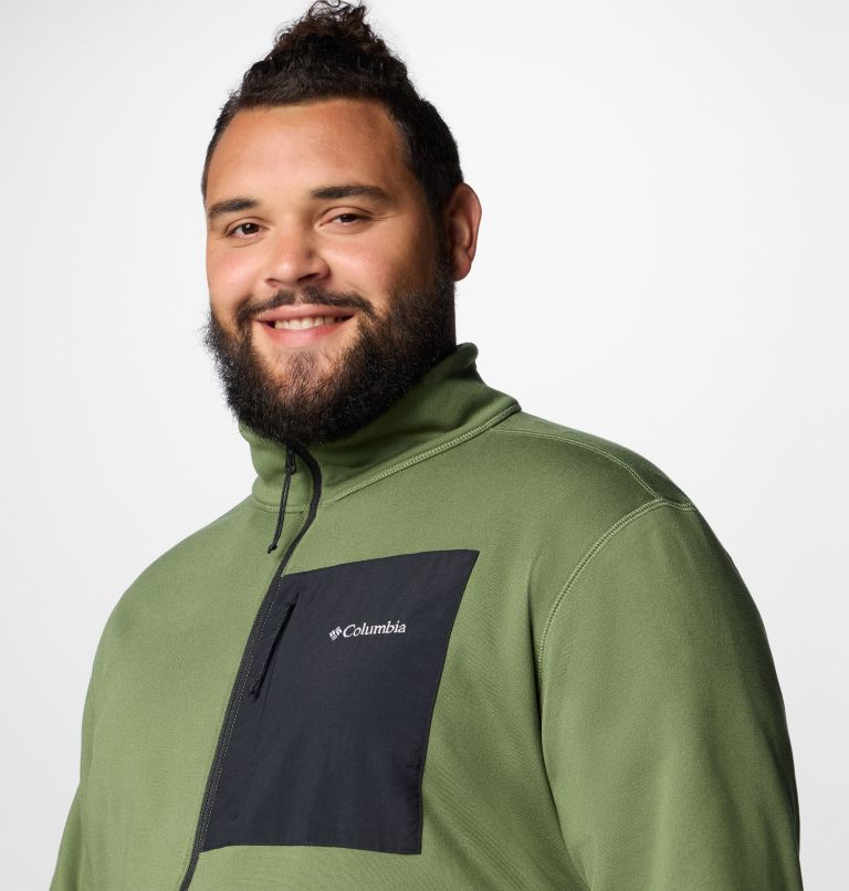 Men's Columbia Hike II Hiking Jacket - Extended Size, Color: Canteen, Canteen, Black, image 5