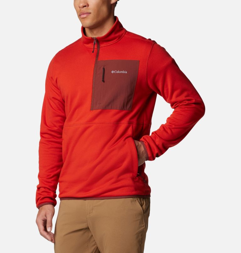 Red columbia fleece online