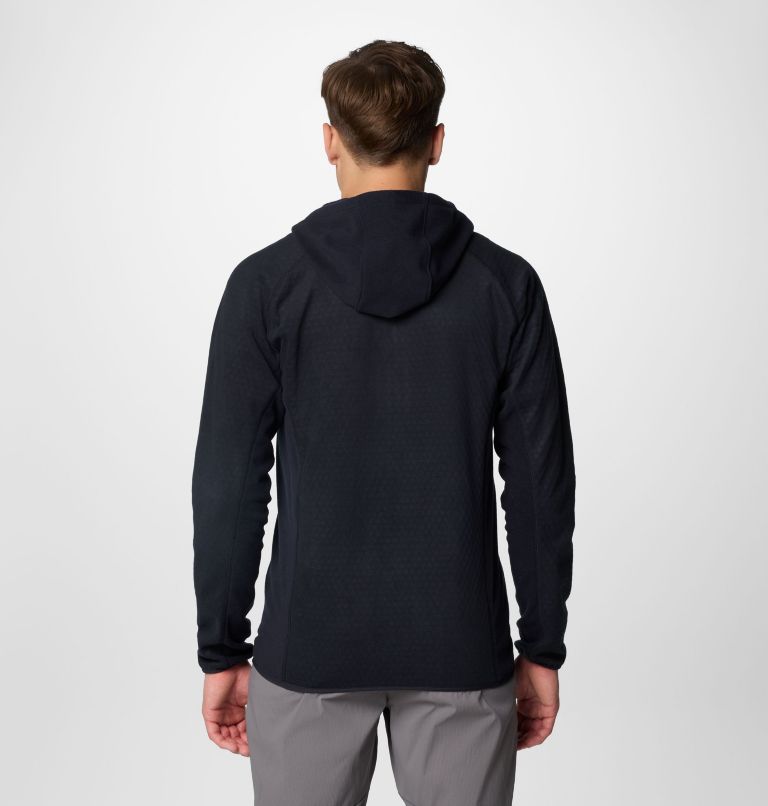 Men's Outdoor Tracks II Hooded Full Zip Jacket, Color: Black, image 2