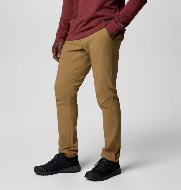 Men's Black Mesa Woven Pants II, Color: Delta, image 4