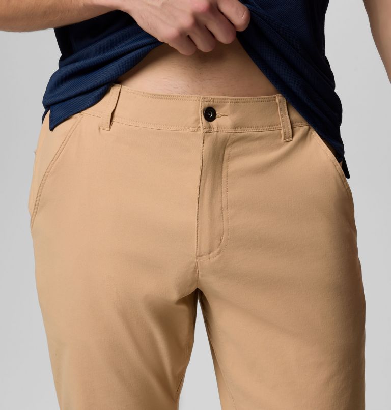 Men's Black Mesa Woven Pants II, Color: Canoe, image 5