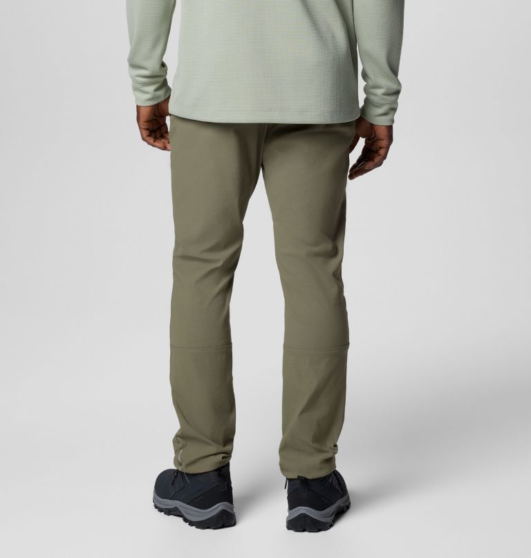 Men's Black Mesa Woven Pants II, Color: Stone Green, image 2