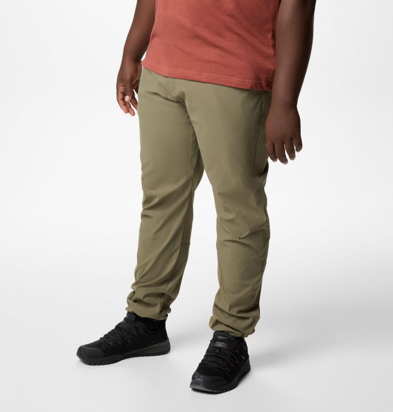 Men's Black Mesa Woven Pants II - Big, Color: Stone Green, image 4