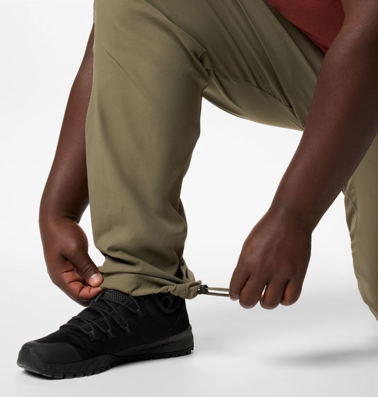 Men's Black Mesa Woven Pants II - Big, Color: Stone Green, image 7