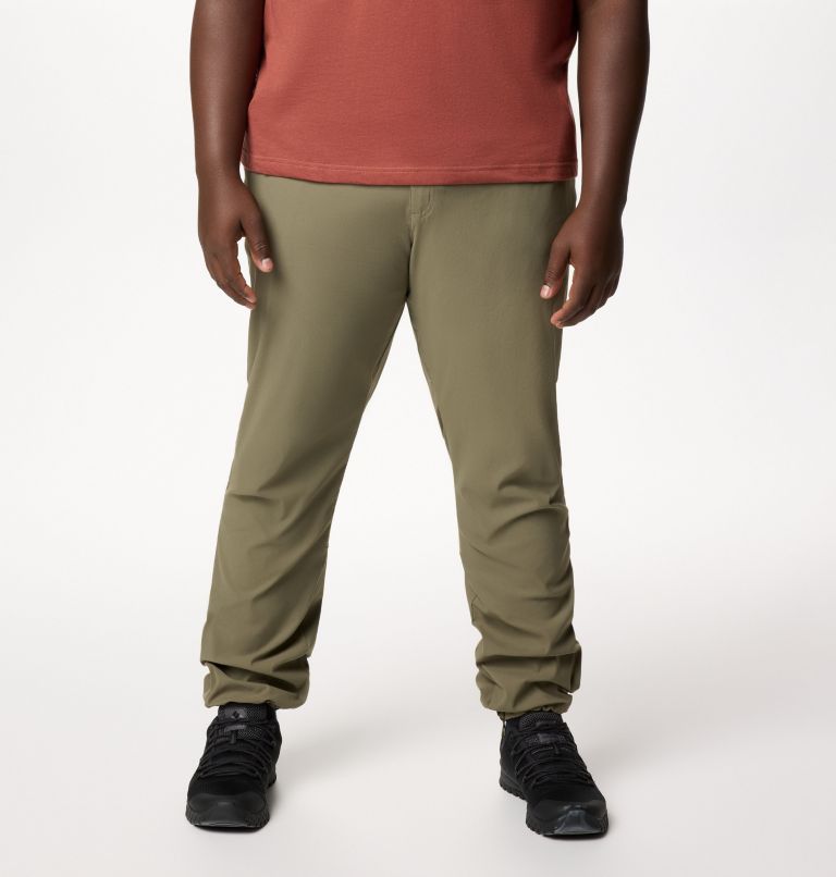 Men's Black Mesa Woven Pants II - Big, Color: Stone Green, image 1