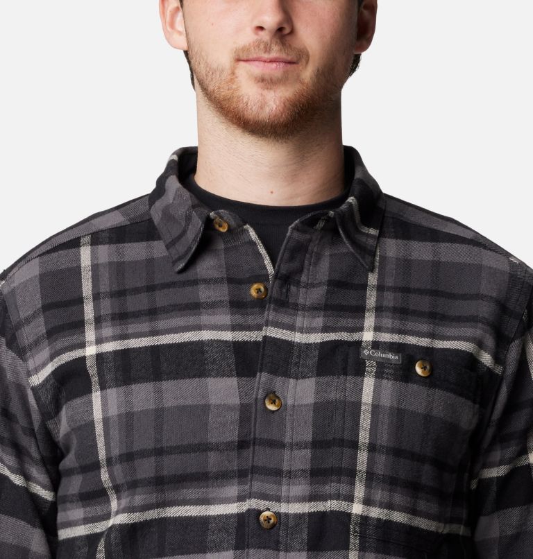 Flanelle épaisse Pitchstone II pour hommes, Color: Black Multi Plaid, image 4