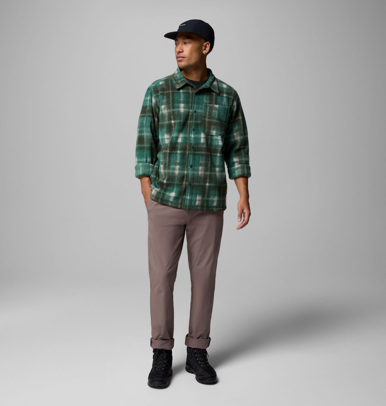 Men's Steens Mountain™ Printed Fleece Shirt Jacket II | 375 | M 2