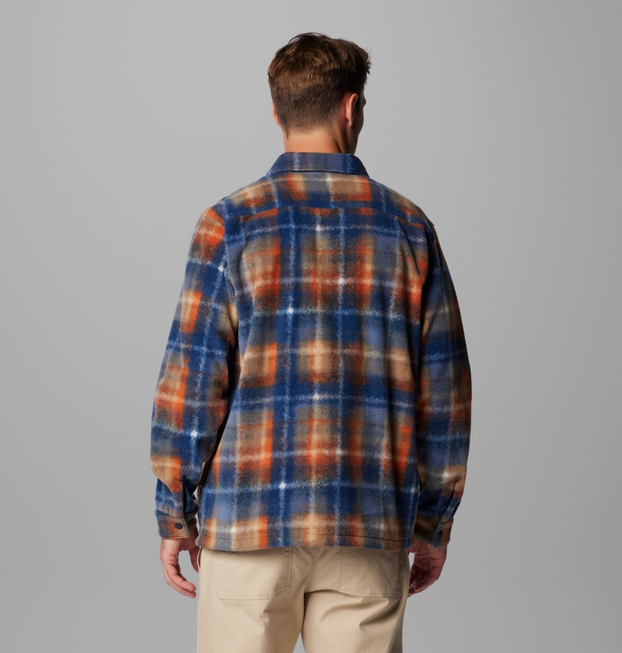 Men's Steens Mountain™ Printed Fleece Shirt Jacket II 2