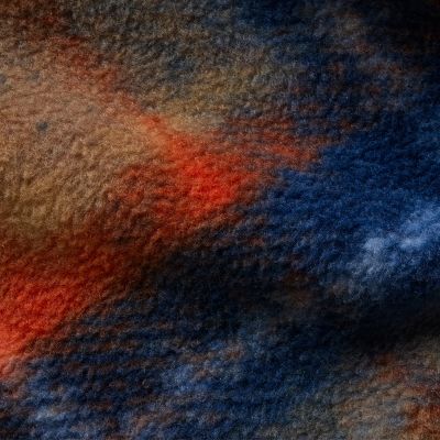 Close up shot of the plush fleece.