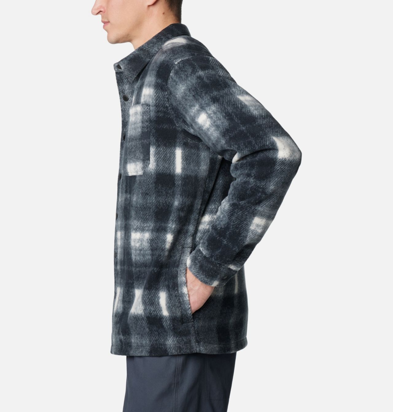Men's Steens Mountain™ Printed Fleece Shirt Jacket II - Tall 3