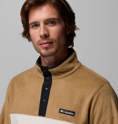 Steens Mountain II Half Snap Fleece für Männer, Color: Dark Stone, Delta, Black, image 56