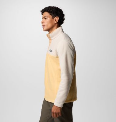 Steens Mountain II Half Snap Fleece für Männer, Color: Sand Dune, Dark Stone, image 19