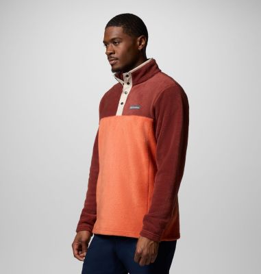 Steens Mountain II Half Snap Fleece für Männer, Color: Tuscan, Spice, image 23