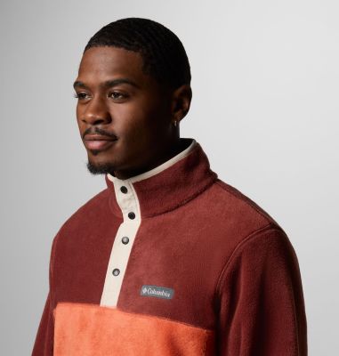 Steens Mountain II Half Snap Fleece für Männer, Color: Tuscan, Spice, image 24