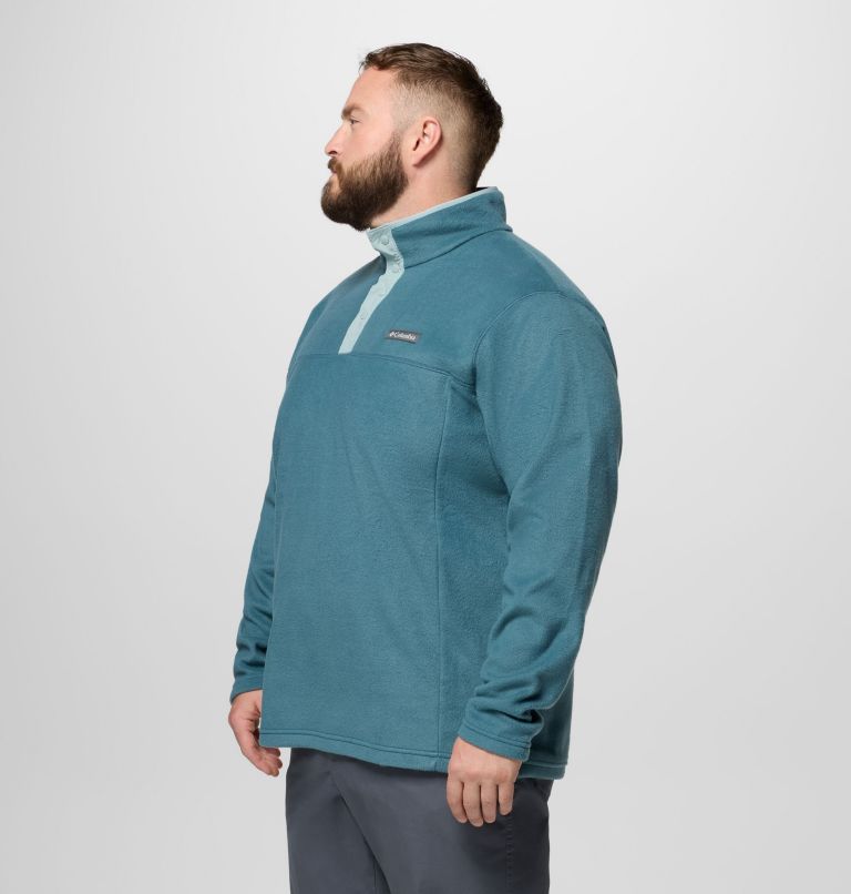 Men's Steens Mountain Half Snap II Fleece Pullover - Big, Color: Everblue, Crushed Blue, image 4