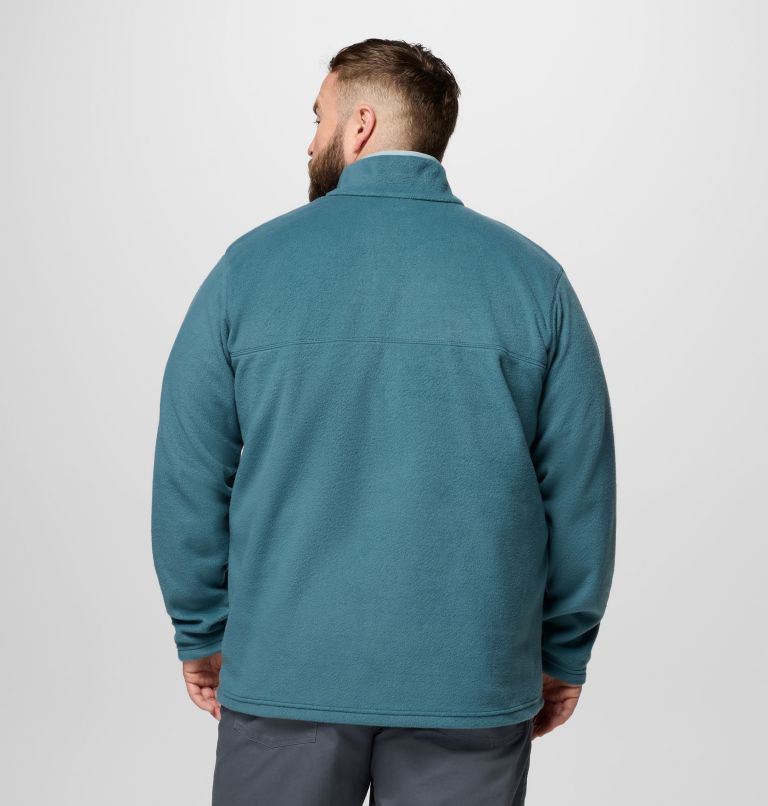 Men's Steens Mountain Half Snap II Fleece Pullover - Big, Color: Everblue, Crushed Blue, image 3