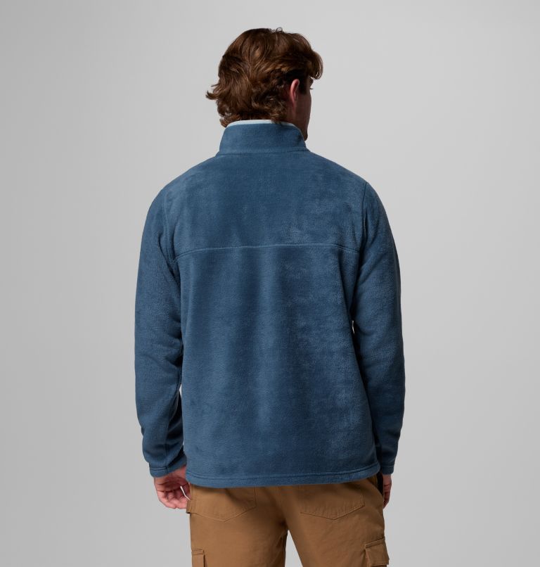 Men's Steens Mountain Half Snap II Fleece Pullover - Tall, Color: Everblue, Crushed Blue, image 3