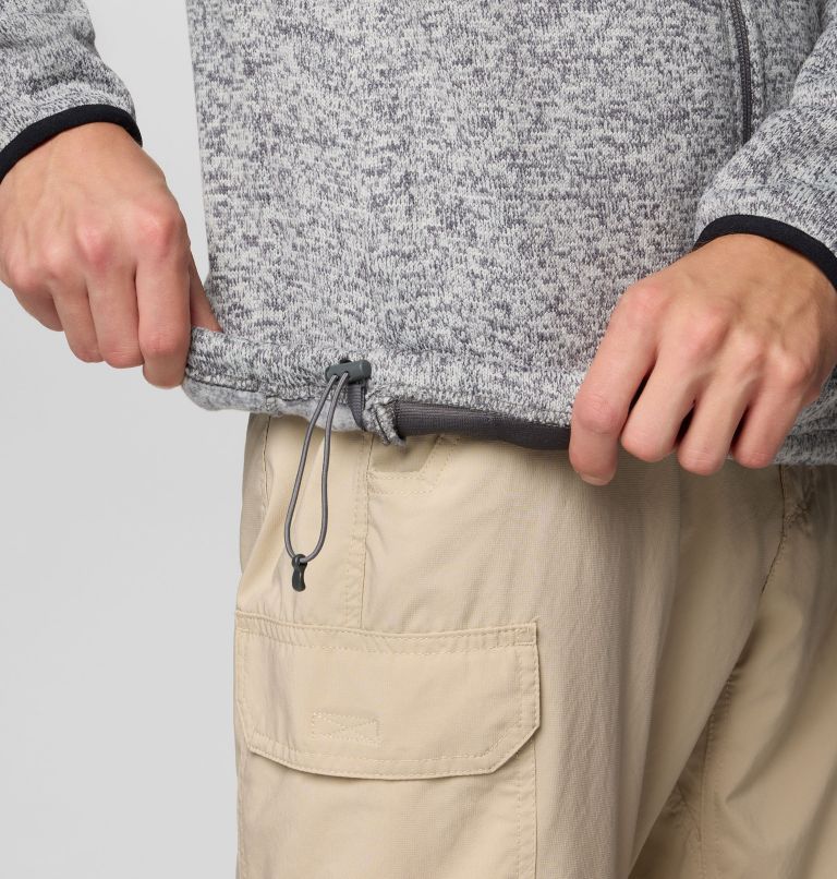 Men's Sweater Weather II Fleece Jacket, Color: City Grey Heather, image 8