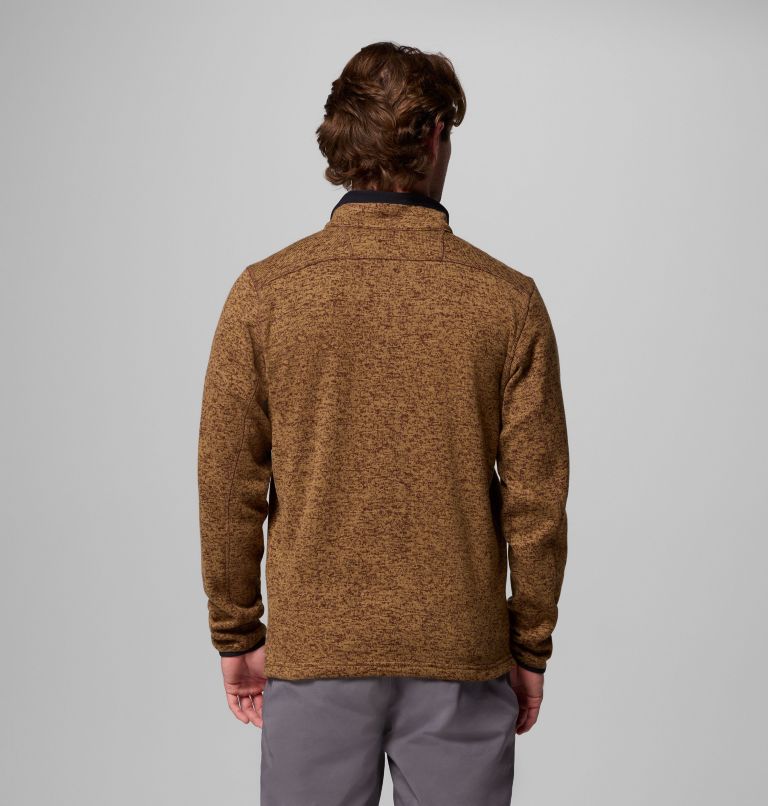 Men's Sweater Weather Full Zip Jacket, Color: Tobacco Heather, image 3