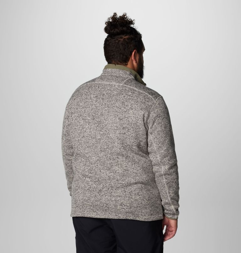 Men's Sweater Weather Full Zip Jacket - Big, Color: Dark Stone Heather, image 2