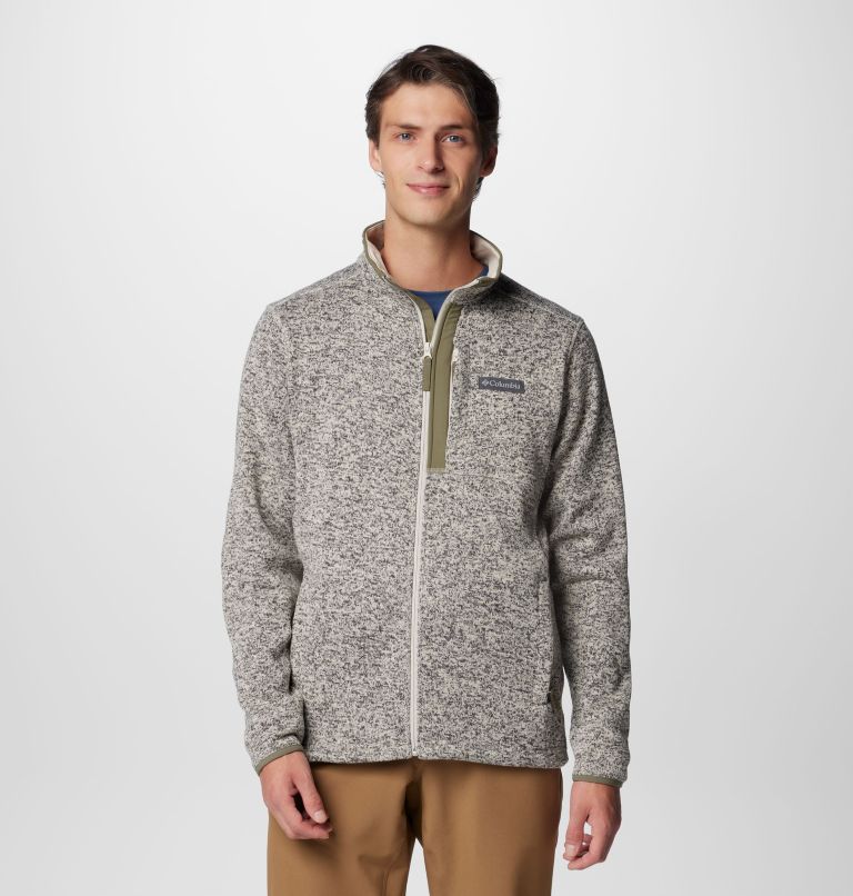 Men's Sweater Weather Full Zip Jacket - Tall, Color: Dark Stone Heather, image 1