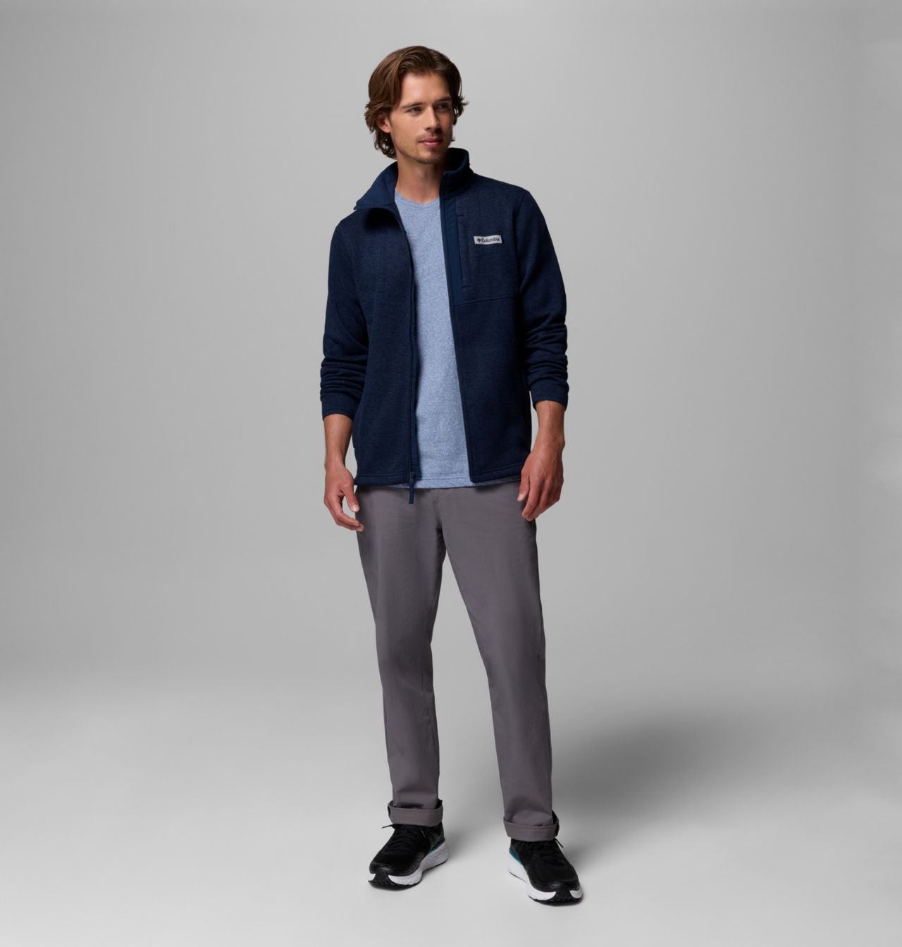 Men's Sweater Weather™ Full Zip Jacket - Tall | 464 | 5XT 2