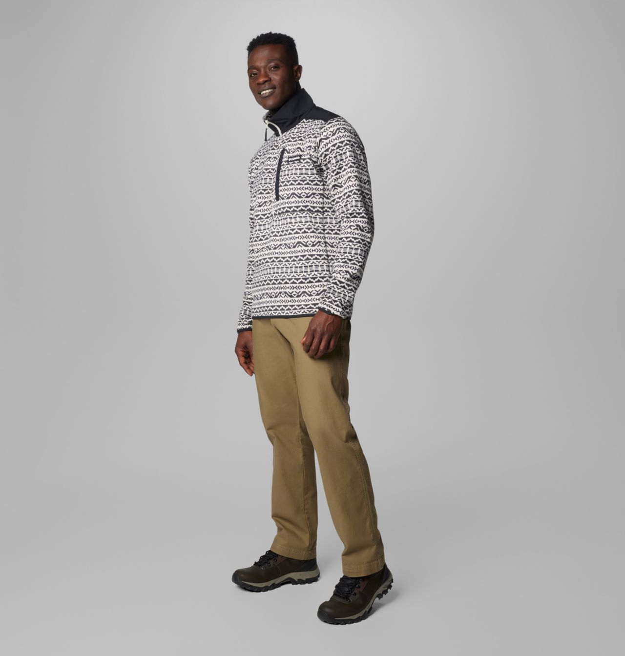 Men's Sweater Weather™ II Printed Half Zip Pullover 3