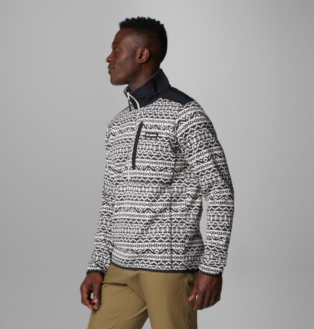 Men's Sweater Weather™ II Printed Half Zip Pullover 4