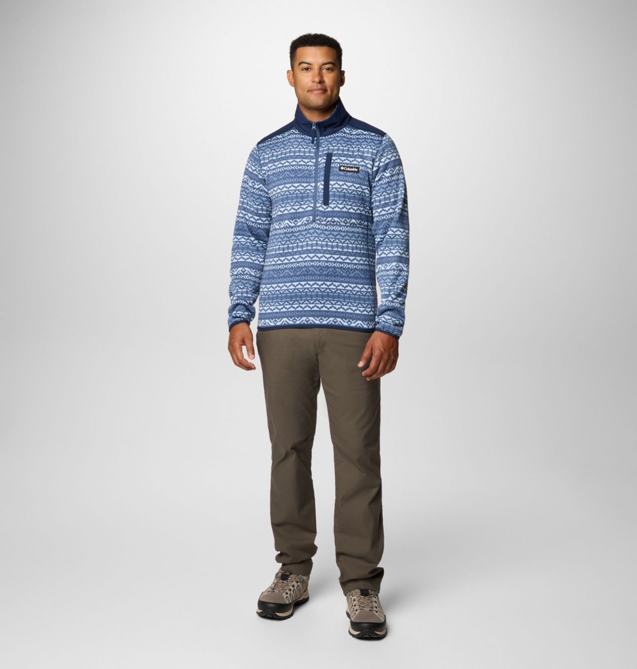 Men's Sweater Weather™ II Printed Half Zip Pullover 3
