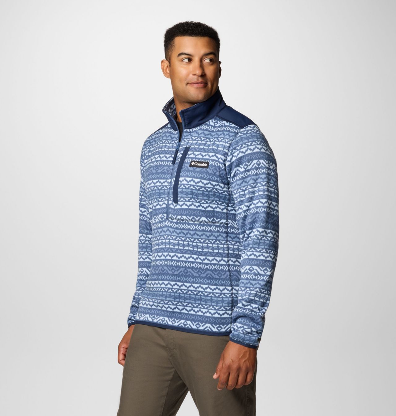 Men's Sweater Weather™ II Printed Half Zip Pullover 4