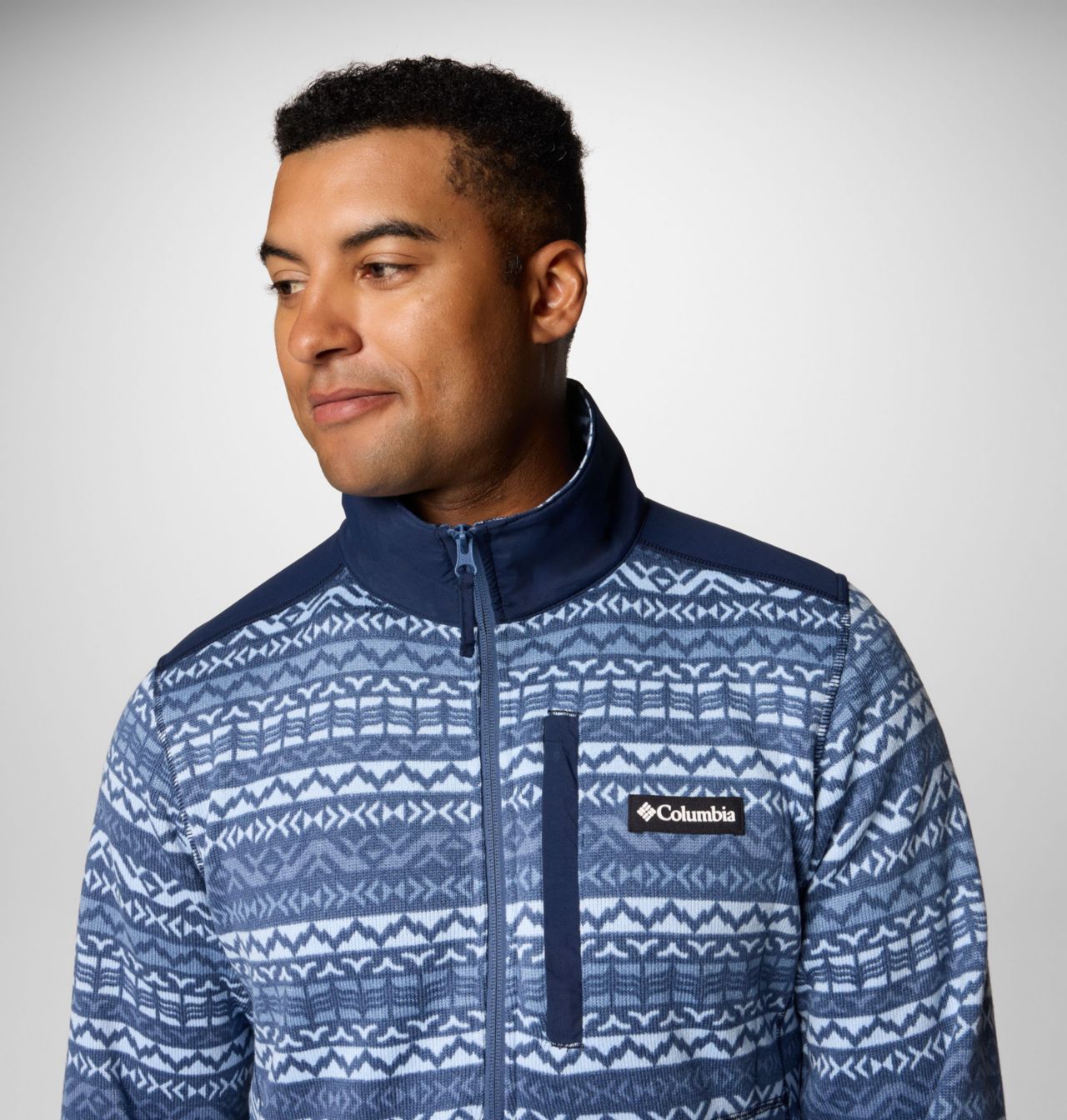 Men's Sweater Weather™ II Printed Half Zip Pullover 5