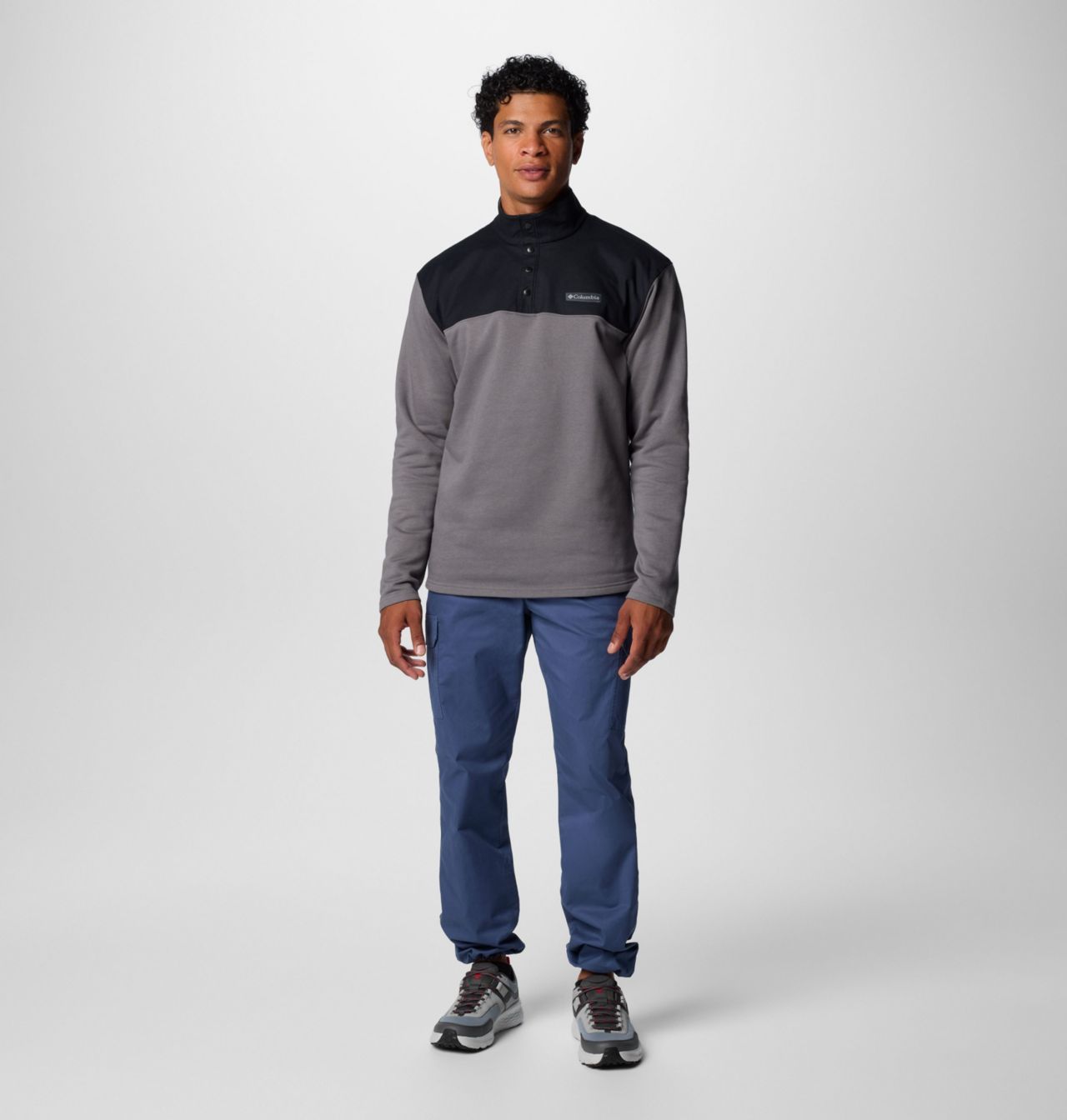 Men's Pitchstone™ Overlay Half Snap Pullover 3