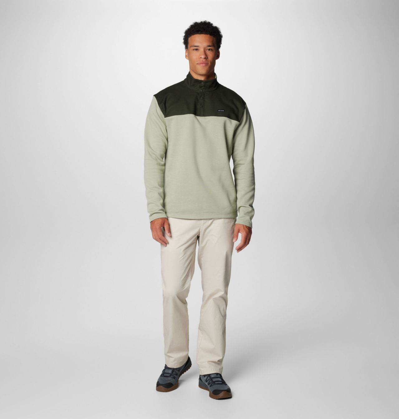 Men's Pitchstone™ Overlay Half Snap Pullover | 348 | XS 3