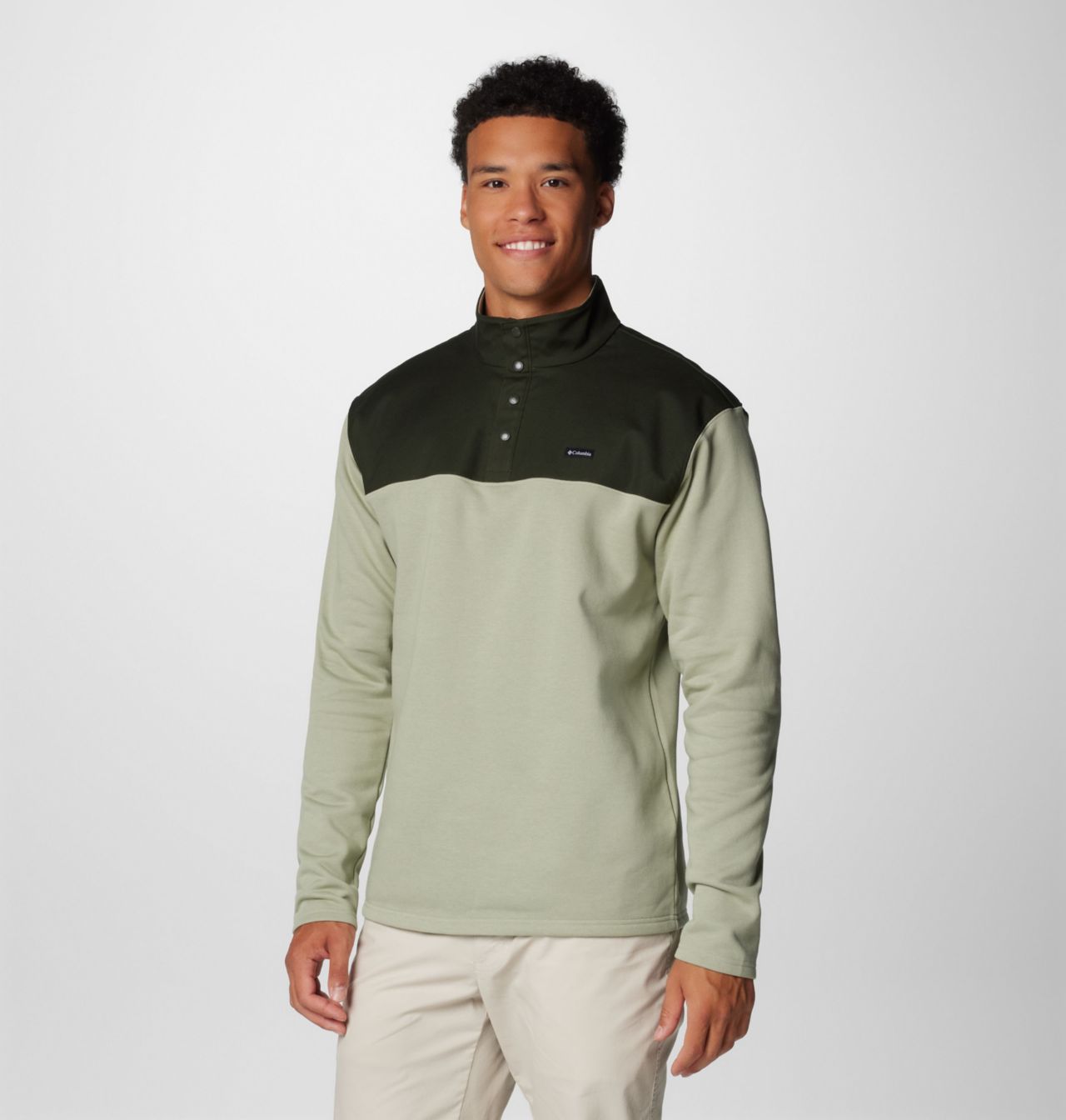 Men's Pitchstone™ Overlay Half Snap Pullover | 348 | XS 4
