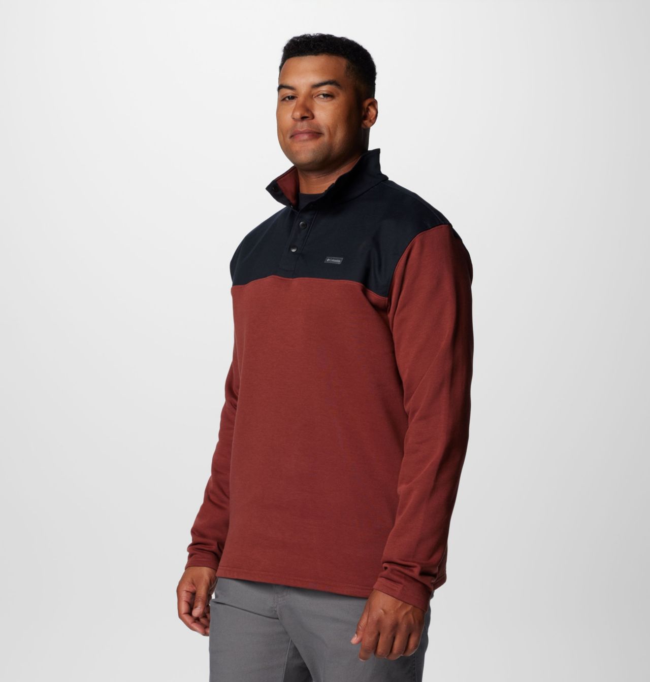 Men's Pitchstone™ Overlay Half Snap Pullover 4